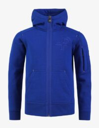 Pelle P - JR P-hoodie, Curaçao En av våra storsäljare! P-Hoodien är tillverkad i en mjuk och skön bomullsblandning, har två stora kängurufickor framtill och en
