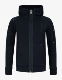 Pelle P - JR P-hoodie, Dk Navy Blue En av våra storsäljare! P-Hoodien är tillverkad i en mjuk och skön bomullsblandning, har två stora kängurufickor framtill oc