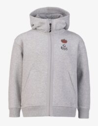 Pelle P - JR Team Zip Hoodie, GKSS Light Grey Mélange