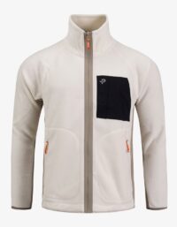 Pelle P - Loft Zip, Bleached Sand Mjuk och skön fleece