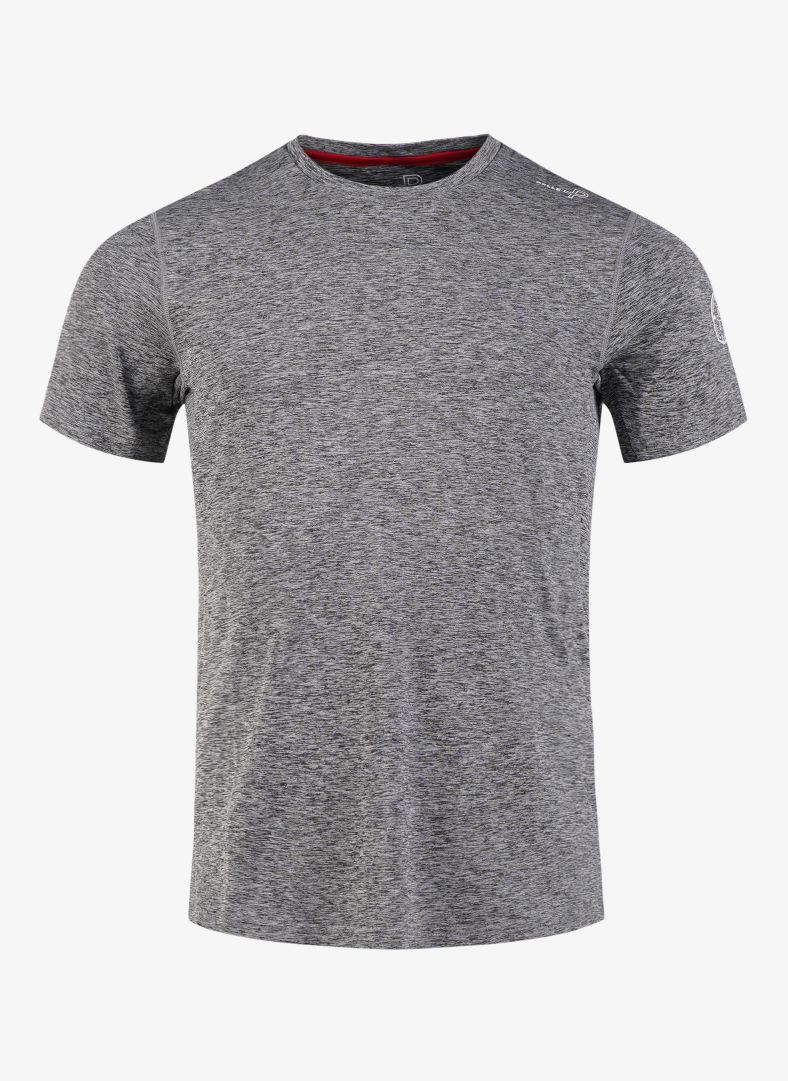 Pelle P - Momentum Camber Tee, Grey Melange Designad för att du ska kunna prestera maximalt