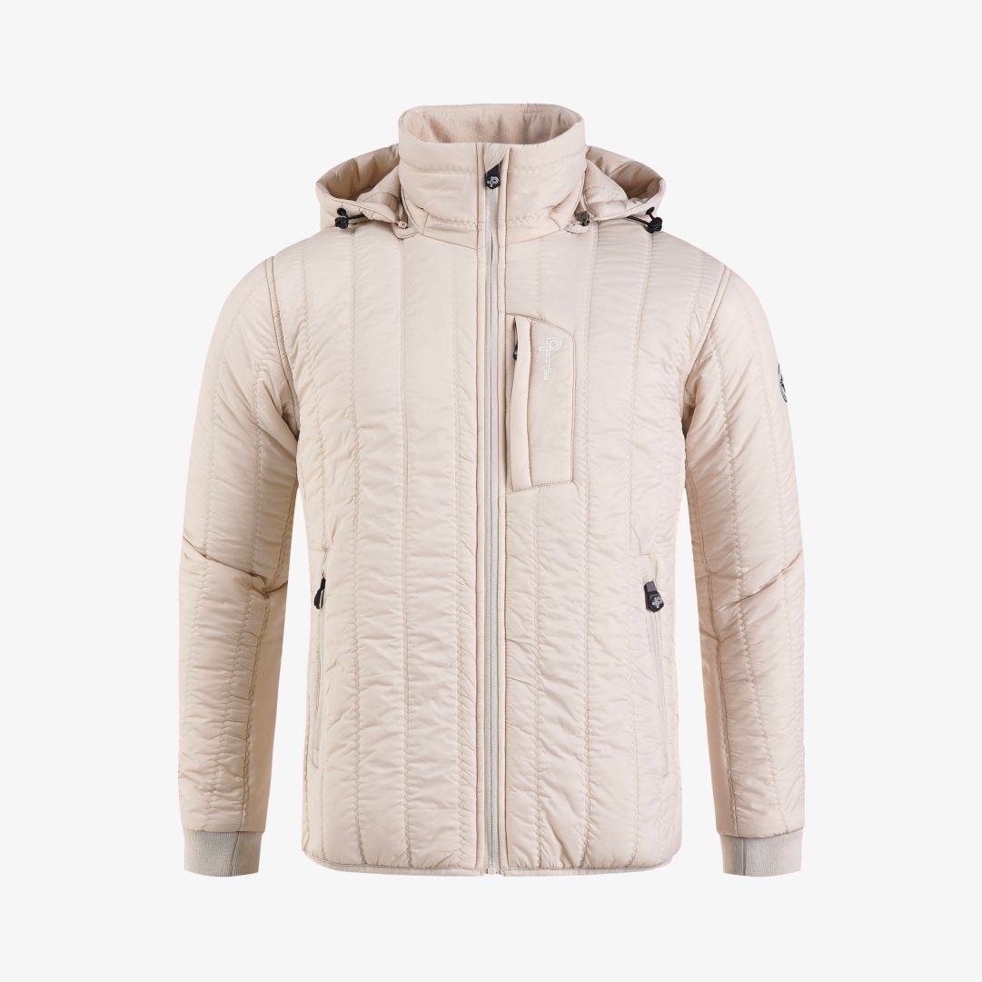 Pelle P - Mistral Jacket, Macadamia milk Med sitt mjuka fleecefoder och vaddering i smidig Sorona® DuPont är Mistral Jacket en perfekt vår och höstjacka som äve