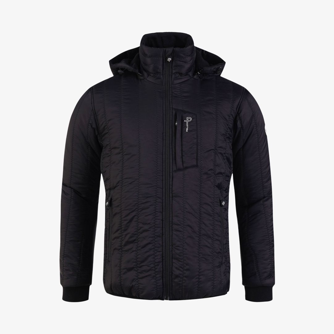 Pelle P - Mistral Jacket, Ink Med sitt mjuka fleecefoder och vaddering i smidig Sorona® DuPont är Mistral Jacket en perfekt vår och höstjacka som även skyddar d