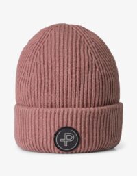 Pelle P - Mons Knitted Hat, Cold Blush Varm och skön stickad mössa tillverkad i en blandning av bomull och kashmir