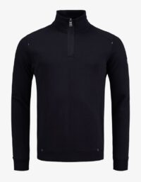 Pelle P - P-Half Zip, Dk Navy Blue Användbar med diskreta detaljer