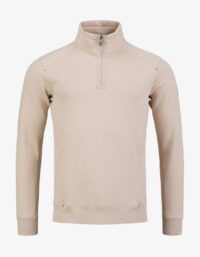 Pelle P - P-Half Zip, Lt. Beige Oak Användbar med diskreta detaljer