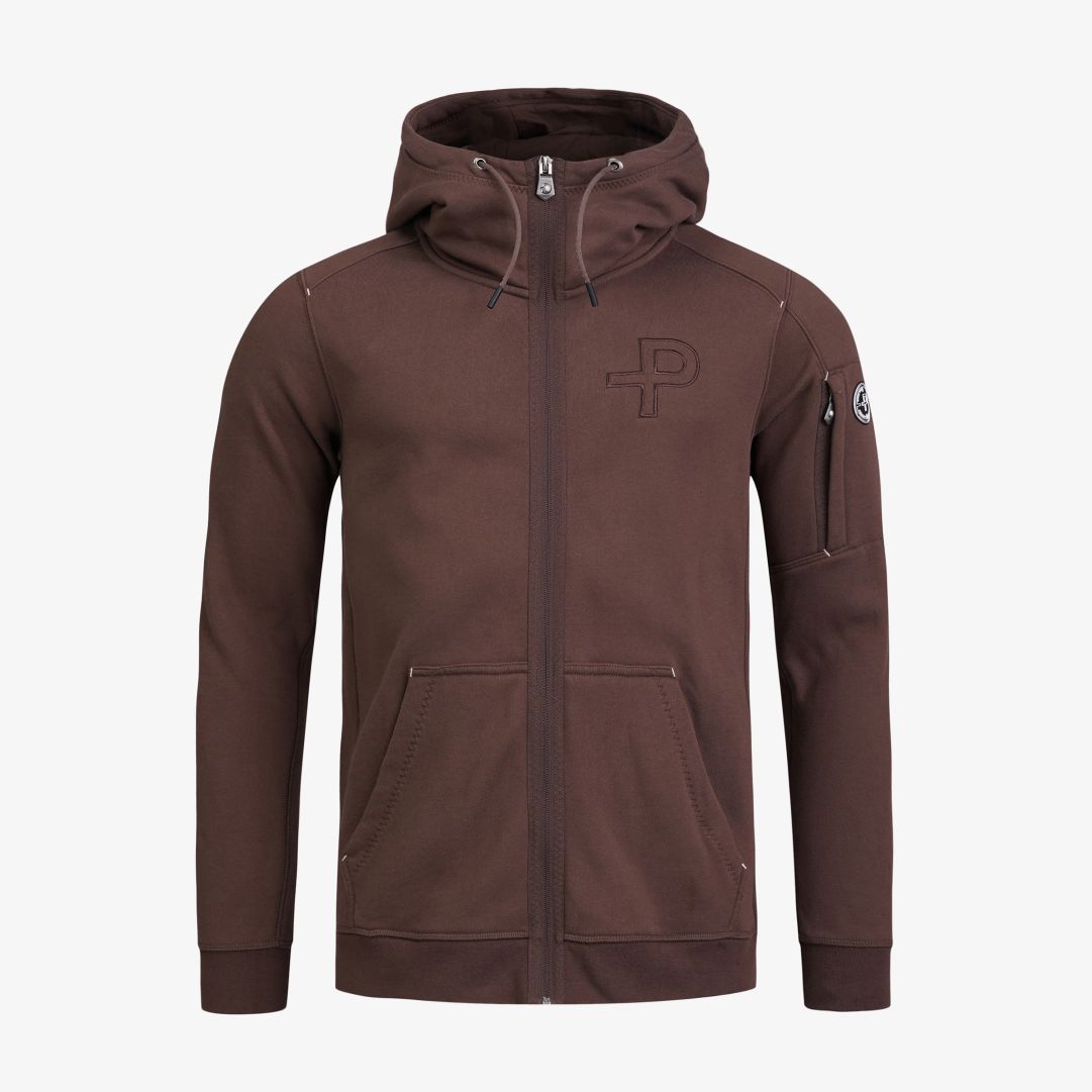 Pelle P - P-hoodie, Carob Brown Ett måste i basgarderoben