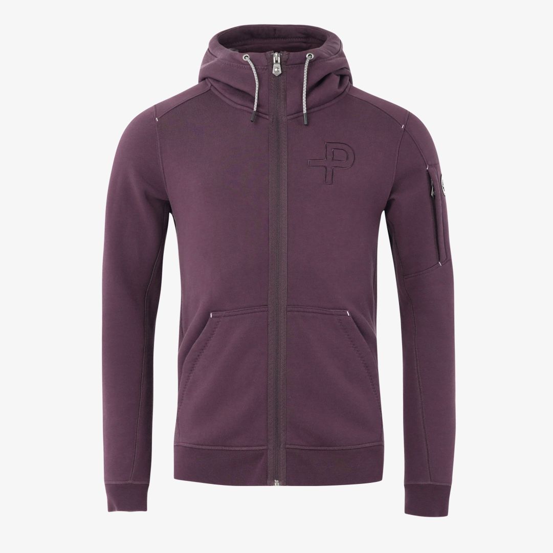 Pelle P - P-hoodie, Midnight Berry Ett måste i basgarderoben