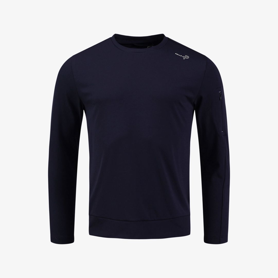 Pelle P - Propulsion Sweater, Dk Navy Blue Mjuk och sval känsla