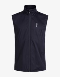 Pelle P - Softshell Vest, Dk Navy Blue Väst i vattenresistent och andningsbar Softshell med stretchmembran och meshfoder