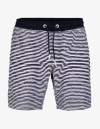 Pelle P - Swim Shorts, Dk Navy Stripe Badshorts tillverkade av ett snabbtorkande material med lätt borstad yta
