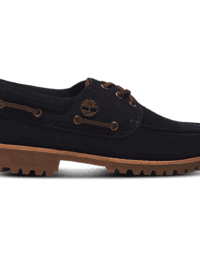 Timberland Authentic 3 Eye Boat Shoe Dark Blue Suede