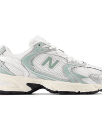 New Balance 530 Silver Metallic Mosaic Green