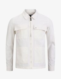 Pelle P - Vela Jacket, Sand Dollar White Jacka i tålig och snabbtorkande Ripstop med dragkedja fram, justerbara ärmslut med tryckknapp, två påsydda fickor på br