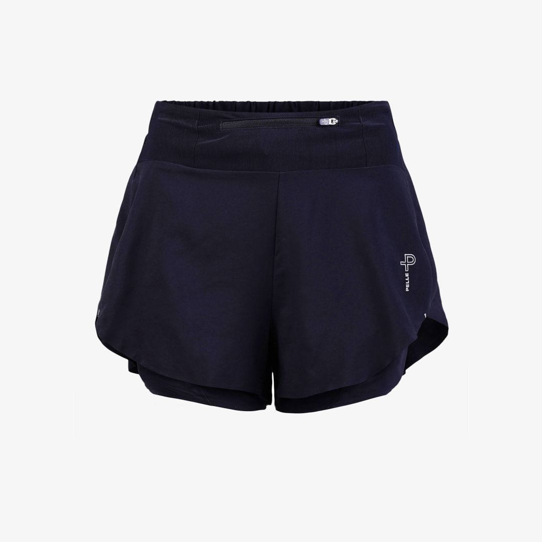 Pelle P - W Arc Mesh Shorts, Dk Navy Blue Funktionsshorts i stretchigt material som andas och effektivt transporterar bort fukt