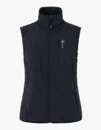 Pelle P - W Arolla Aero Vest, Dk Navy Blue Vindtätt och vattenresistent lättviktplagg med stretch