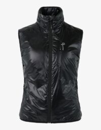 Pelle P - W Arolla Aero Vest, Jet Black Vindtätt och vattenresistent lättviktplagg med stretch