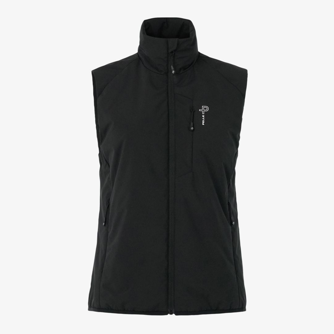 Pelle P - W Arolla Aero Vest, Ink Vindtätt och vattenresistent lättviktplagg med stretch