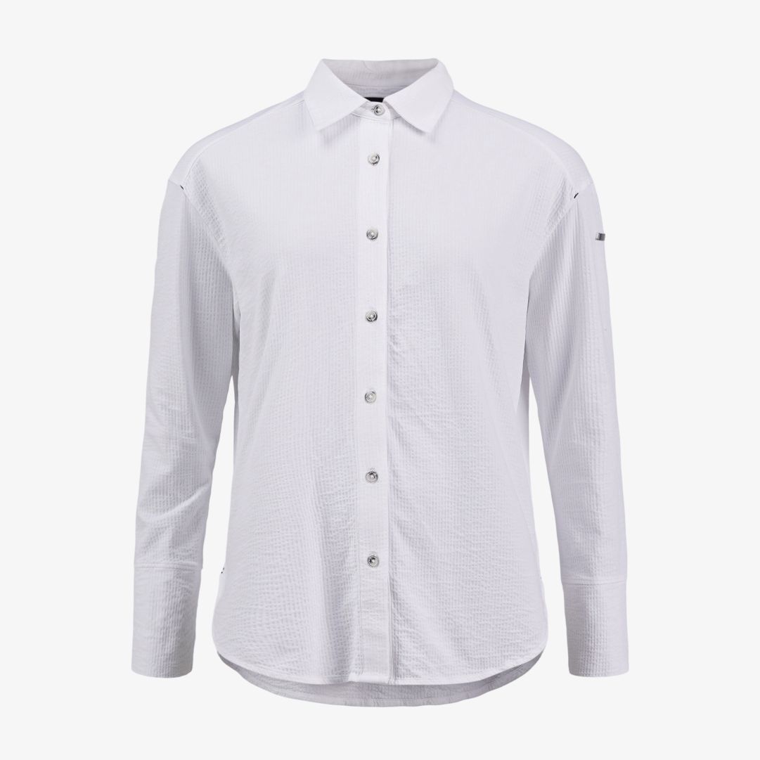 Pelle P - W Dock Shirt, White Känn dig snygg och ledig på samma gång