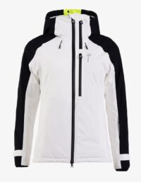 Pelle P - W Flow Ski Jacket, Sail White För dig som föredrar fodrade skidkläder