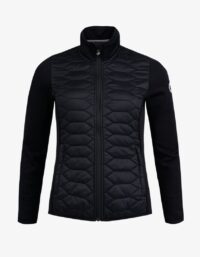 Pelle P - W Levo Quilted Zip, Ink Levo Quilted Zip är ett tekniskt mellanlager med fyrvägsstretch i ärmarna för full rörelsefrihet