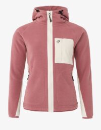 Pelle P - W Loft hood, Cold Blush Mjuk och skön fleece
