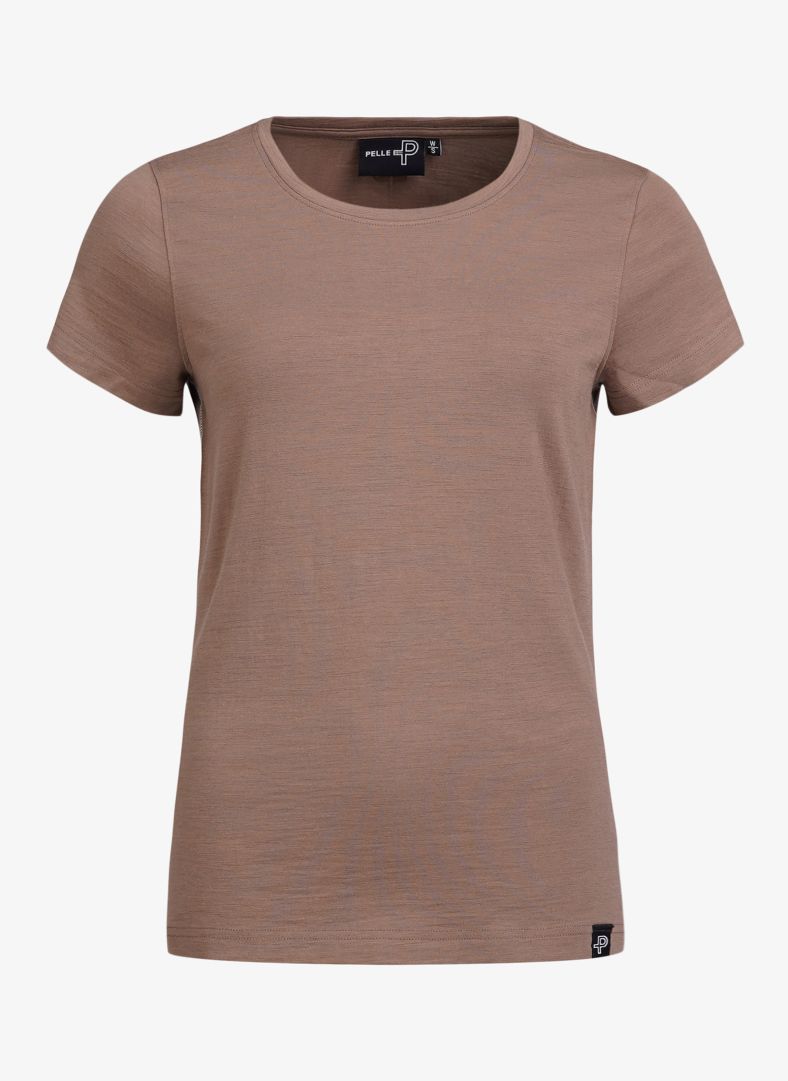 Pelle P - W Merboo tee, Toffee Optimal för aktiva dagar