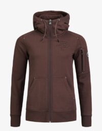 Pelle P - W P-hoodie, Carob Brown Ett måste i basgarderoben