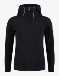 Pelle P - W P-hoodie, Charcoal Melange Ett måste i basgarderoben