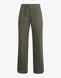 Pelle P - W Ruggles pants, Kombu Green Dessa dambyxor är tillverkade i en mix av bomull och elastan, vilket ger dem en mjuk och bekväm passform