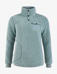 Pelle P - W Sherpa Sweater, Saybrook green Mjuka Sherpa Sweater har alla önskvärda attribut för en varm och skön tröja