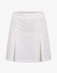 Pelle P - W Sport pleat Skort, White Skort tillverkad i snabbtorkande, stretchigt material (94% polyester, 6% elastan) för maximal komfort och rörelsefrihet