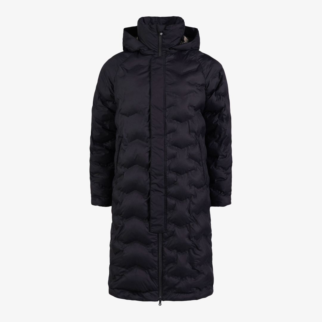 Pelle P - W Zonda Jugo Coat, Ink Höst- och vinterkappa, tillverkad i ett vindtätt yttermaterial med matt finish och 2-vägs dragkedja från YKK framtill