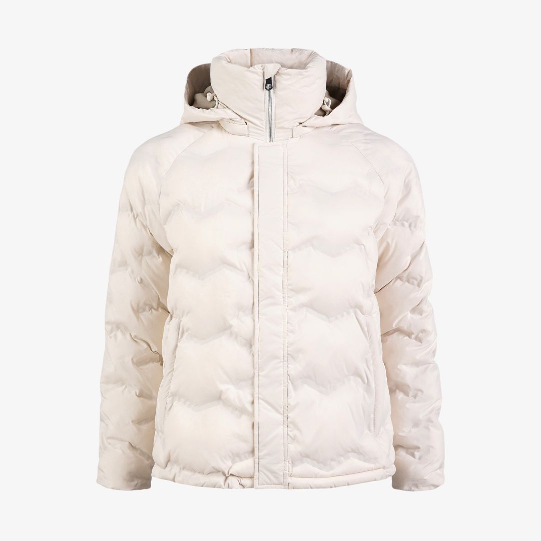 Pelle P - W Zonda Jugo Jacket, Bleached Sand Vinterjacka tillverkad i ett vindtätt yttermaterial med matt finish