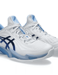 Asics Court FF 3 Clay White Blue Mens - 2025 (Storlek: 46.5)