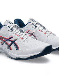 Asics Netburner Ballistic FF 4 White/Blue Squash & Badminton Mens (Storlek: 46.5)