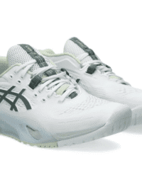 Asics Gel-Resolution X White Monument Blue Clay Women - 2025 (Storlek: 41.5)