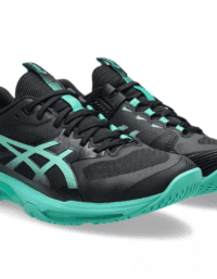 Asics Solution Speed FF 4 Black/Green Clay Mens - 2026 (Storlek: 46.5)