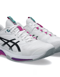 Asics Solution Speed FF 4 White/Digital Sakura Clay Mens - 2026 (Storlek: 46.5)