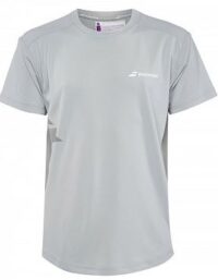 BABOLAT Flag Core T-shirt Grey (Storlek: S)