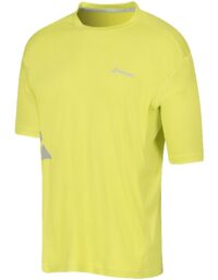 BABOLAT Flag Core T-shirt Lime (Storlek: XS)