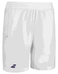 Babolat Play Shorts White Junior (Storlek: XS)