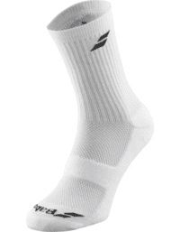 Babolat 3-pack White Crew Socks (Storlek: 35-38)
