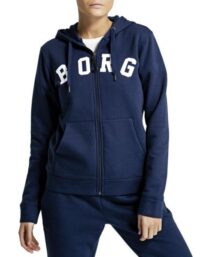 BJÖRN BORG Hoodie Indigo Blue Women (Storlek: XXL)
