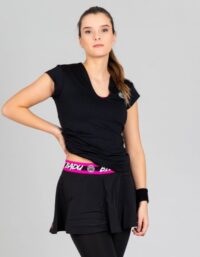 BIDI BADU Bella Tech V-Neck Black (Storlek: L)