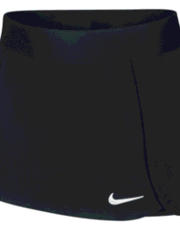 NIKE Court Skirt stripe Black - Girls (Storlek: XL)