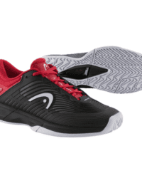 Head Revolt Pro 4.5 Black Red All court (bred modell) Mens (Storlek: 47)