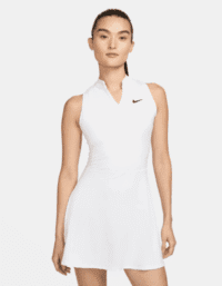 NIKE Court Victory Dress White Women (Storlek: XL)