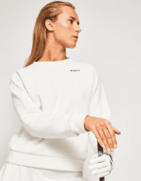 BOW19 Clara Crewneck White Women (Storlek: M)