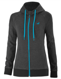 BABOLAT Excercise Hood Jacket Black Women (Storlek: XL)